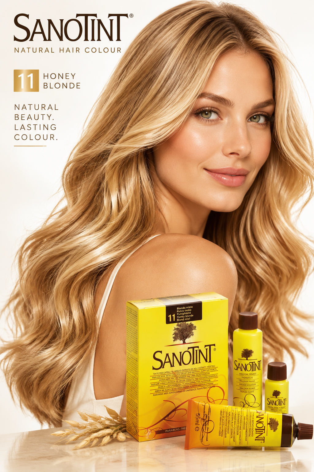 ammonia free 11 honey blonde hair dye