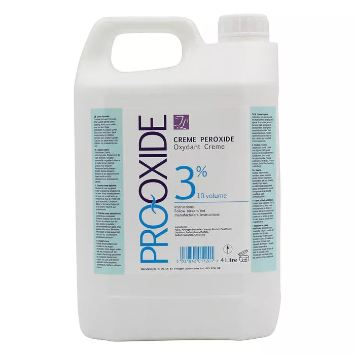 3%peroxide developer creme