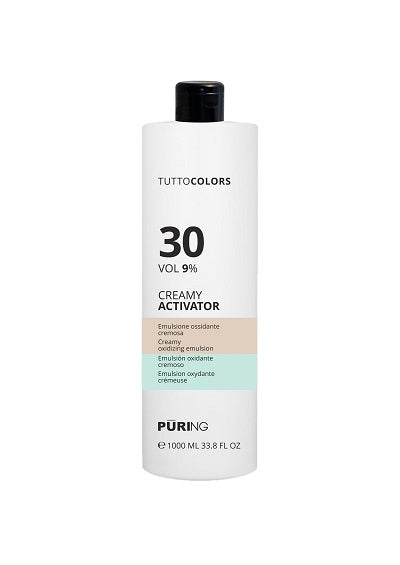 30 volume/9% hair colour activator
