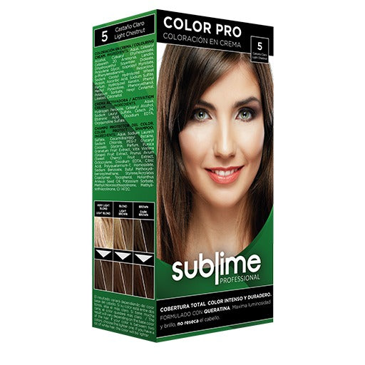 If you are looking for a good long lasting intense hair colour with Keratin allowing luminosity and shine to your hair without drying your hair, look no further, this hair dye has excellent coverage with low ammonia content.
Brand of professional products for the home, for personal hair and hair care. Intended for daily use thinking about the ease of use and little time of the current client.