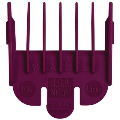Wahl colour coded attachment combs professional clipper guide guards for barbers hairdressers and home hair cutting