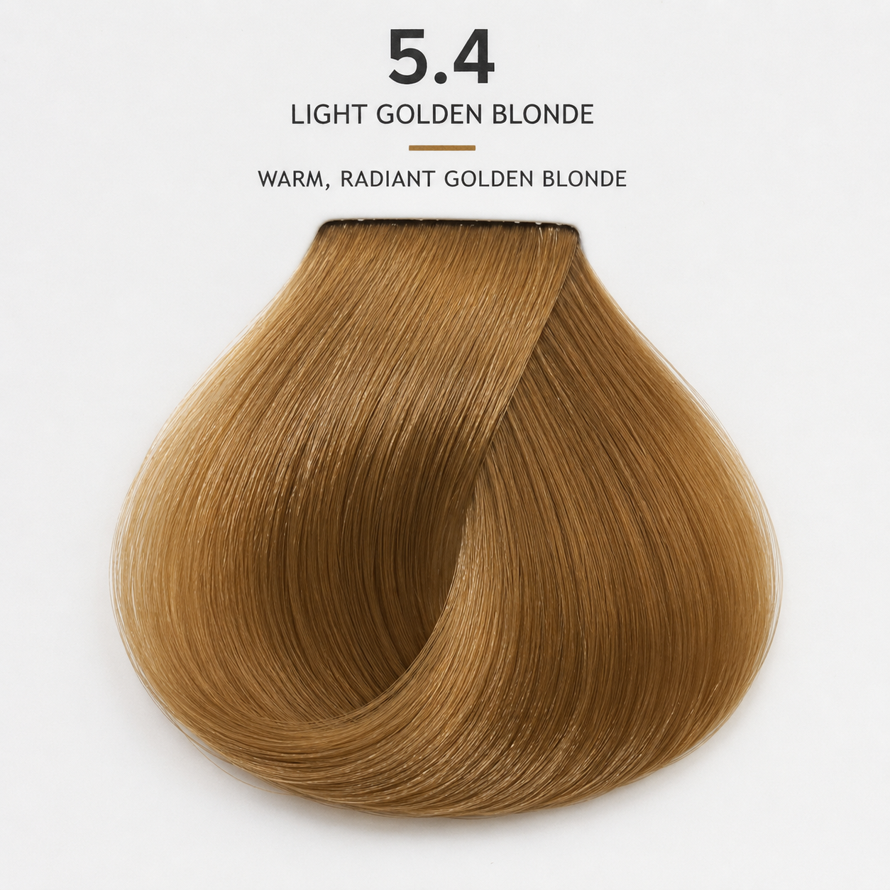 5.4 Tricolor Light Golden Blonde Hair Colour – Permanent Golden Blonde