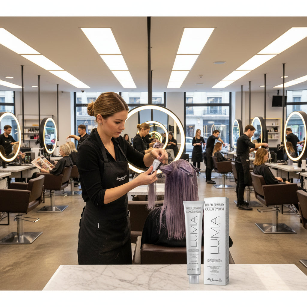 8.17 Lumia Light Ash Violet Blonde Hair Dye  buy from Salonservdirect - Leicester LE5 5LD
