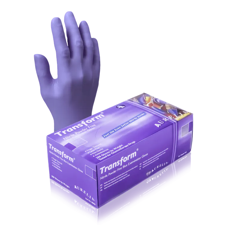 Offering long-lasting comfort, durability, decreased hand fatigue, and improved barrier protection, Transform™ our lightest middleweight gloves, provide consistent sensitivity and strength