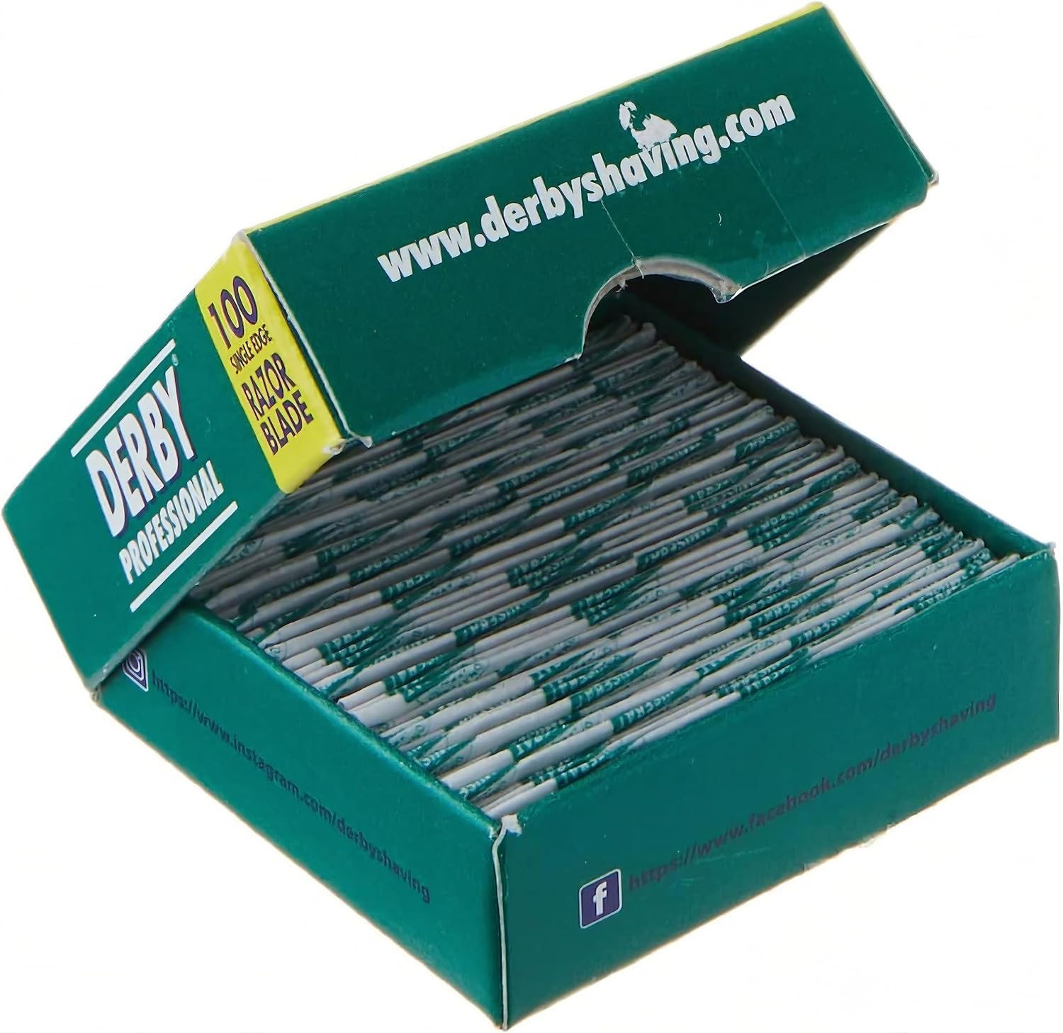 Derby Platinum Razor Blades 100 blades/Packet 