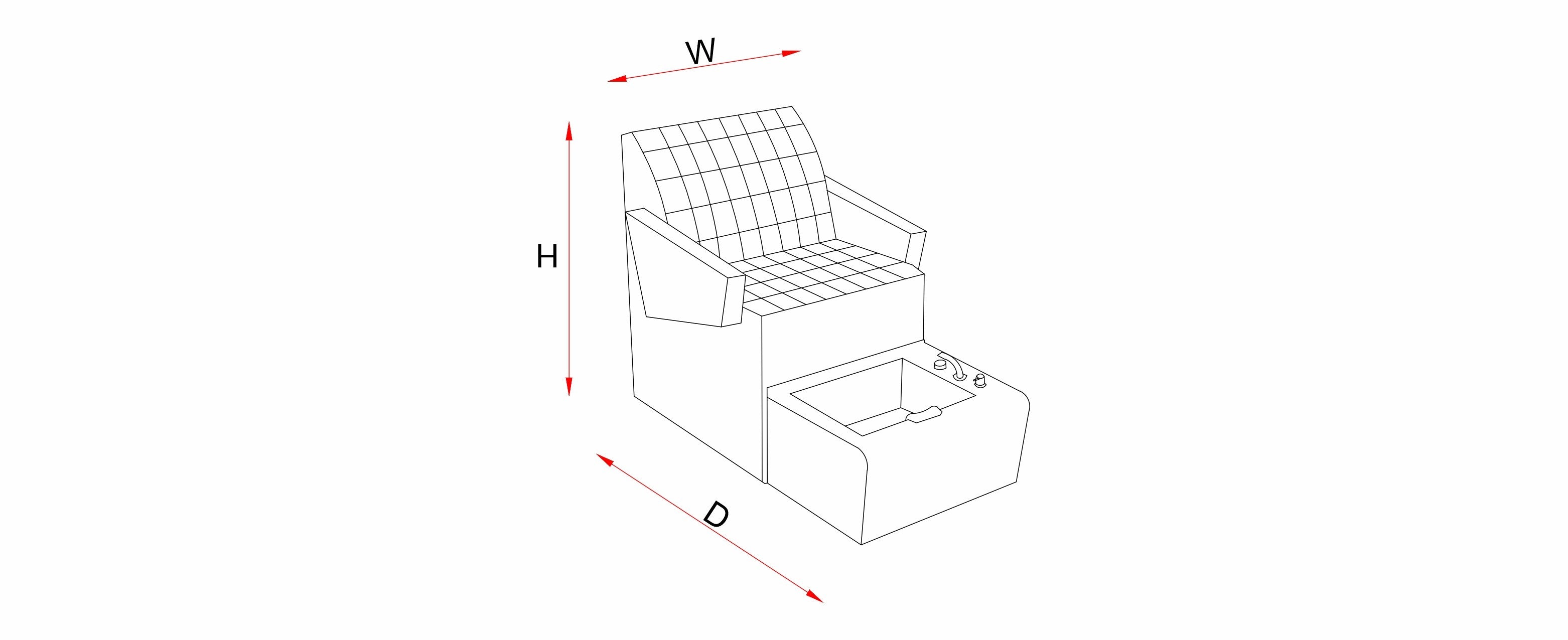 Need - Luxury Pedicure Spa Chairs for Professional Salons and Spas - Tulipa Hair & Beauty 