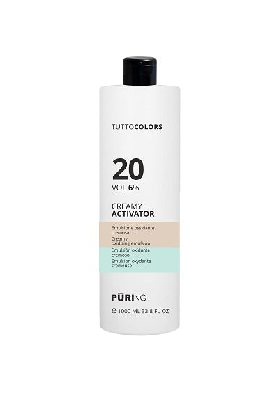 A high quality creamy activators or hydrogen peroxide