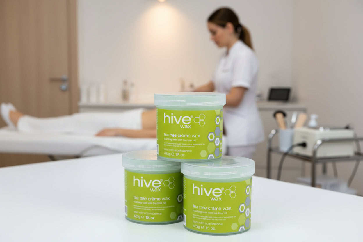 Hive of Beauty Tea Tree Creme Wax - 3 For 2 - Leicester LE5 5LD